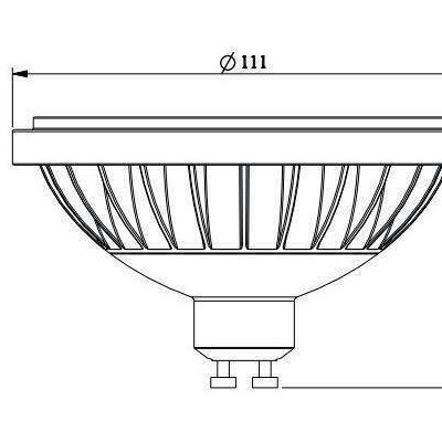 LED Spotlight AR111 SP430picture5