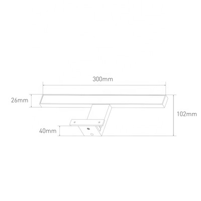 LED Mirror Front Light MFL180picture2