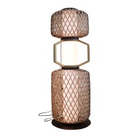Modern Restaurant Woven LED Floor Lamp FRL120