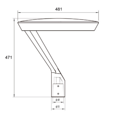 LED Post Top Light PTL420picture6