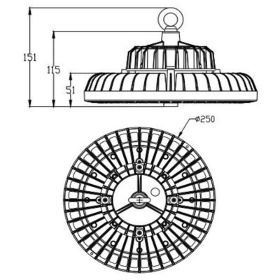 LED High Bay Light HBL540picture6
