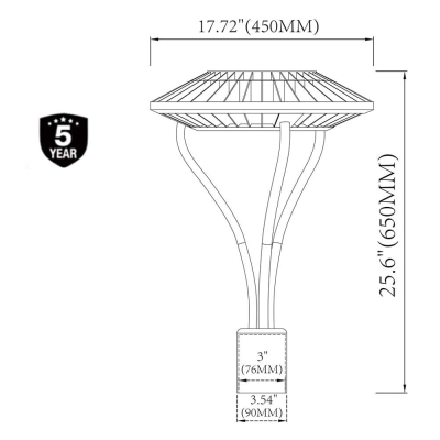 LED Post Top Light PTL260picture4