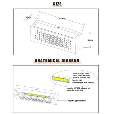 LED Gypsum Light GYL430picture5