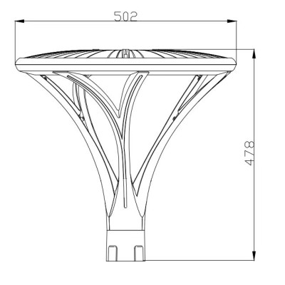 LED Post Top Light PTL590picture6