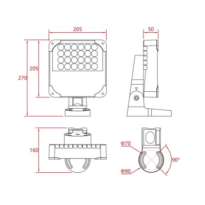 LED Flood Light FL820picture6