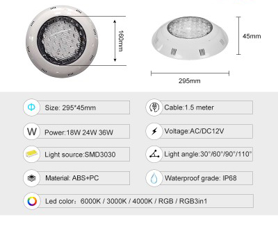 LED Swimming Pool Light UW190picture2