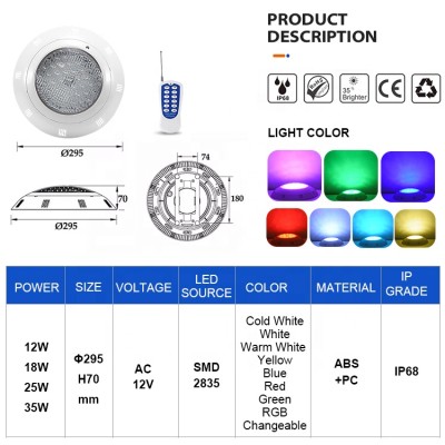 LED Swimming Pool Light UW370picture2