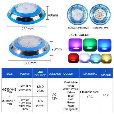 LED Swimming Pool Light UW400picture2