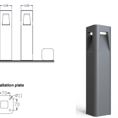 LED Bollard Light BLL1660picture4