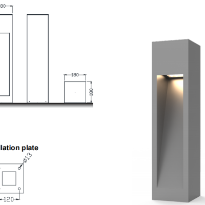LED Bollard Light BLL750picture4