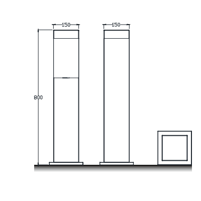 LED Bollard Light BLL1670picture2