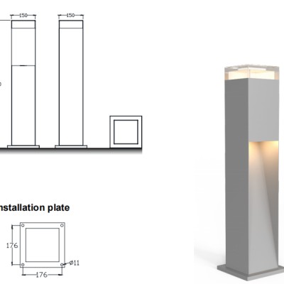 LED Bollard Light BLL1670picture4