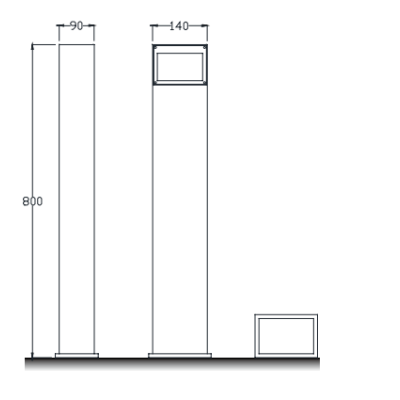 LED Bollard Light BLL740picture2