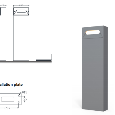 LED Bollard Light BLL1290picture4