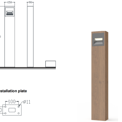 LED Bollard Light BLL770picture4