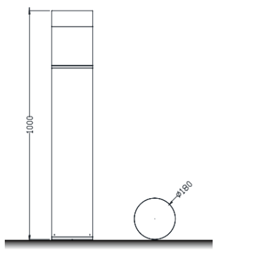 LED Bollard Light BLL780picture2