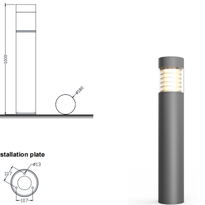 LED Bollard Light BLL780picture4
