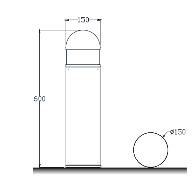 LED Bollard Light BLL1710picture2