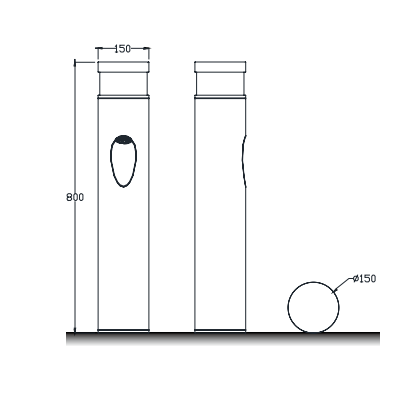 LED Bollard Light BLL1310picture2