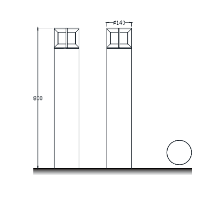 LED Bollard Light BLL790picture2