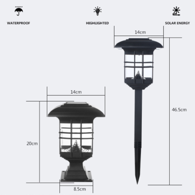 LED Pillar Light PLR390picture2