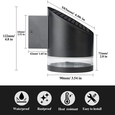 Solar Wall Light SWL1400picture3