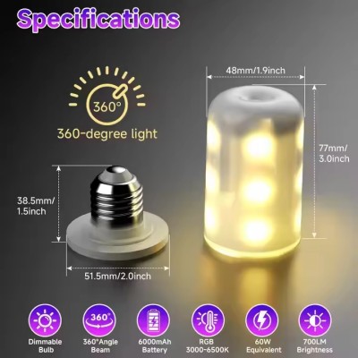 DC5V USB Smart Light Bulb LED Night Light SML500picture2
