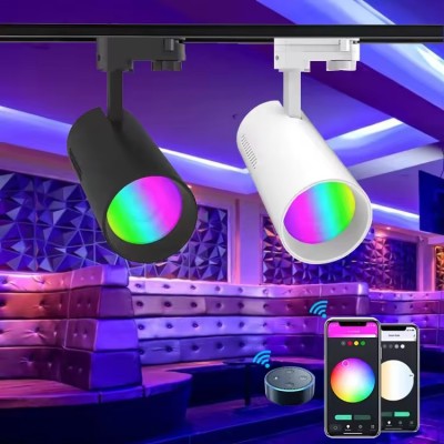 Smart RGB Dimmable 10W/15W/20W COB LED Track Light SML700picture3