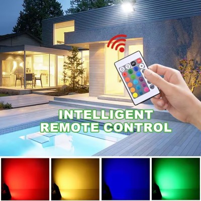 Smart Remote Intelligent RGB Color Changing LED Floodlight SML800picture4
