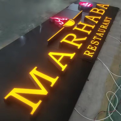 LED Advertising 3D Frontlit LED Sign Illuminated ASL600picture2