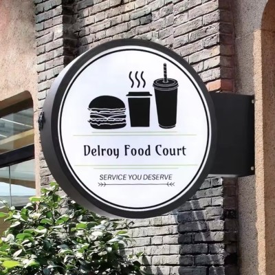 Outdoor Blade Sign Advertising Display LED Light Box ASL700picture2