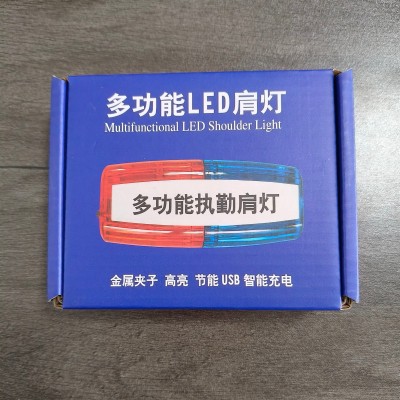 Rechargeable Flashing Shoulder Warning Light LED Light LWL200picture4