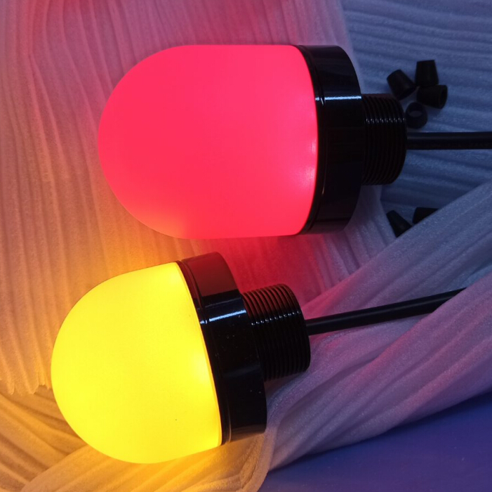 ONN-M4B  30mm 50mm Dome Indicator Light 3 Color Led Signal Light with Buzzer 12V/24V