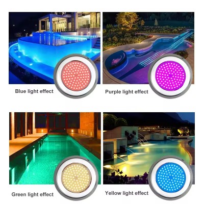 18W 24W IP68 RGB Waterproof Swimming LED Pool Light UW1390picture6