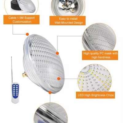 IP68 12W 18W 24W 36W Recessed LED Swimming Pool Light UW1400picture3