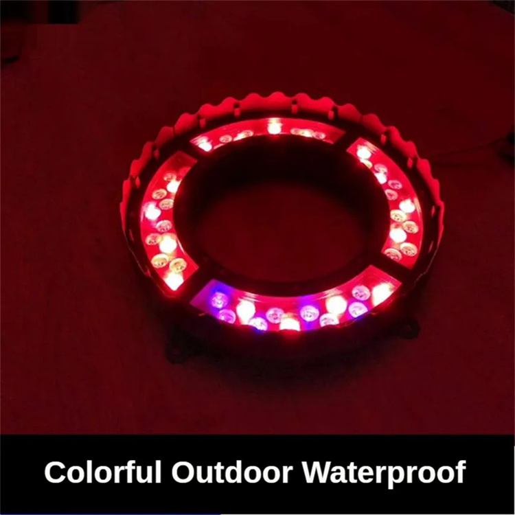 15W Black LED Solar Hug Tree Light Solar Hold Column Lamp Ring Garden Led Spot Light Ip65 Outdoor Landscape Spotlight