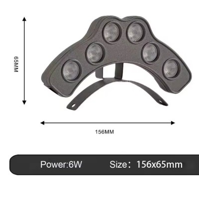 IP65 6W LED Corrugated Light CG200picture2