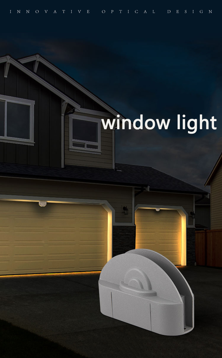 360 Degree Rotating Corridor Exterior Wall Decorative Landscape Led Window Light Decoration Window Sill Led Trick Light