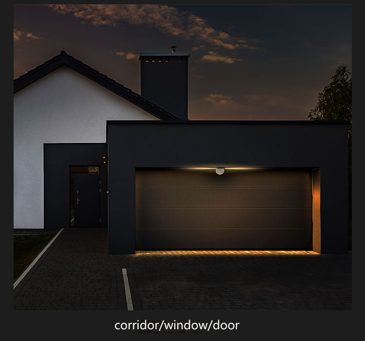 360 Degree Rotating Corridor Exterior Wall Decorative Landscape Led Window Light Decoration Window Sill Led Trick Light