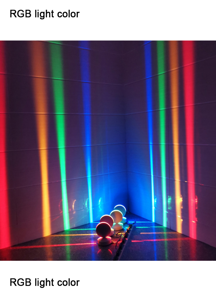 Perso<i></i>nality and Creativity 3000K/6000K RGB Color Temperature LED Decorative Wall Lamp and Window Sill Lamp
