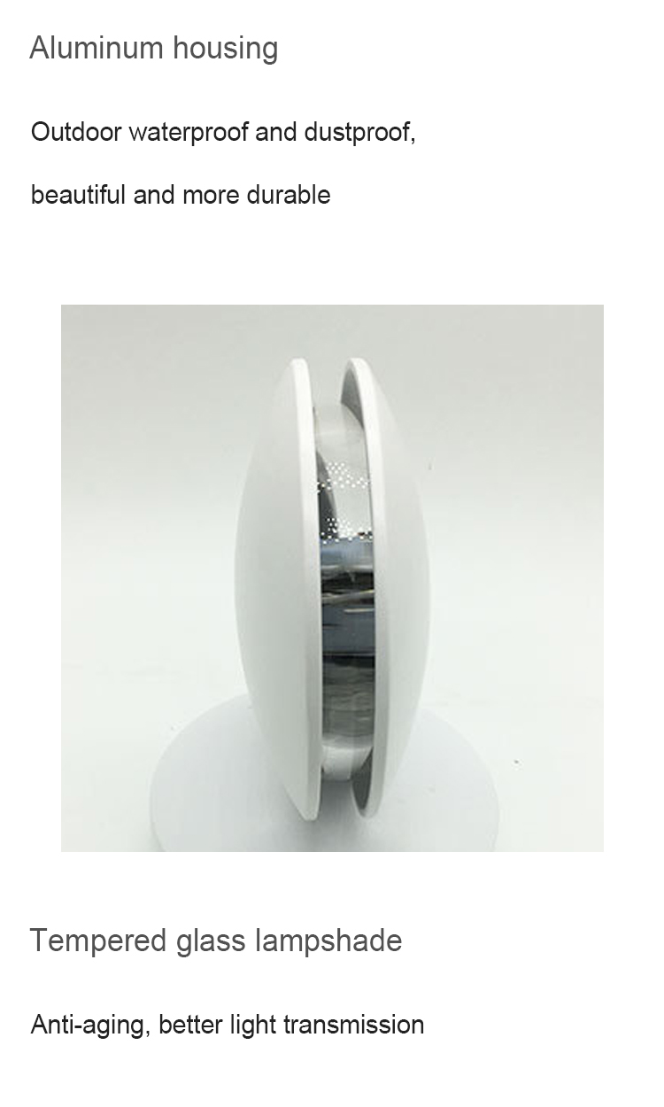 Perso<i></i>nality and Creativity 3000K/6000K RGB Color Temperature LED Decorative Wall Lamp and Window Sill Lamp