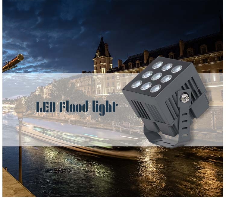 Narrow Beam 1 Degree Outdoor Landscape Projector Spot Led Light 50w Waterproof Rgb Led Flood Light