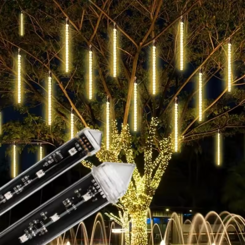 Addressable Led Pixel Tubes 15mm 20mm 30mm Rgb 3d Meteor Tubes 360 Degree Digital Tube for Club Stage Pixel Lights