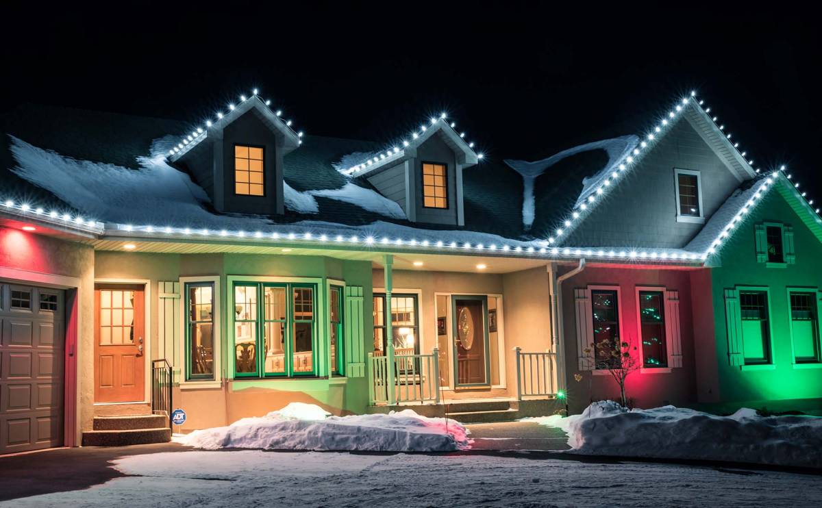 Outdoor Permanent Christmas Holiday Rgbw Led Pixel Point Light SMD5050 Rgb Full Color Led Pixel Christmas Light