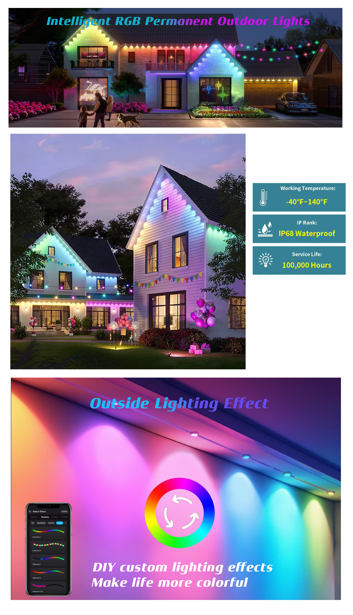 DMX512 Led Pixel Point Light for House Outdoor Mutil Application Decorating Light