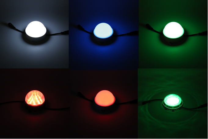 DMX Led Rgb Pixel Lighting DV12-24V High Power Rgb Led Dot Light Matrix Led Pixel Nightclub Light