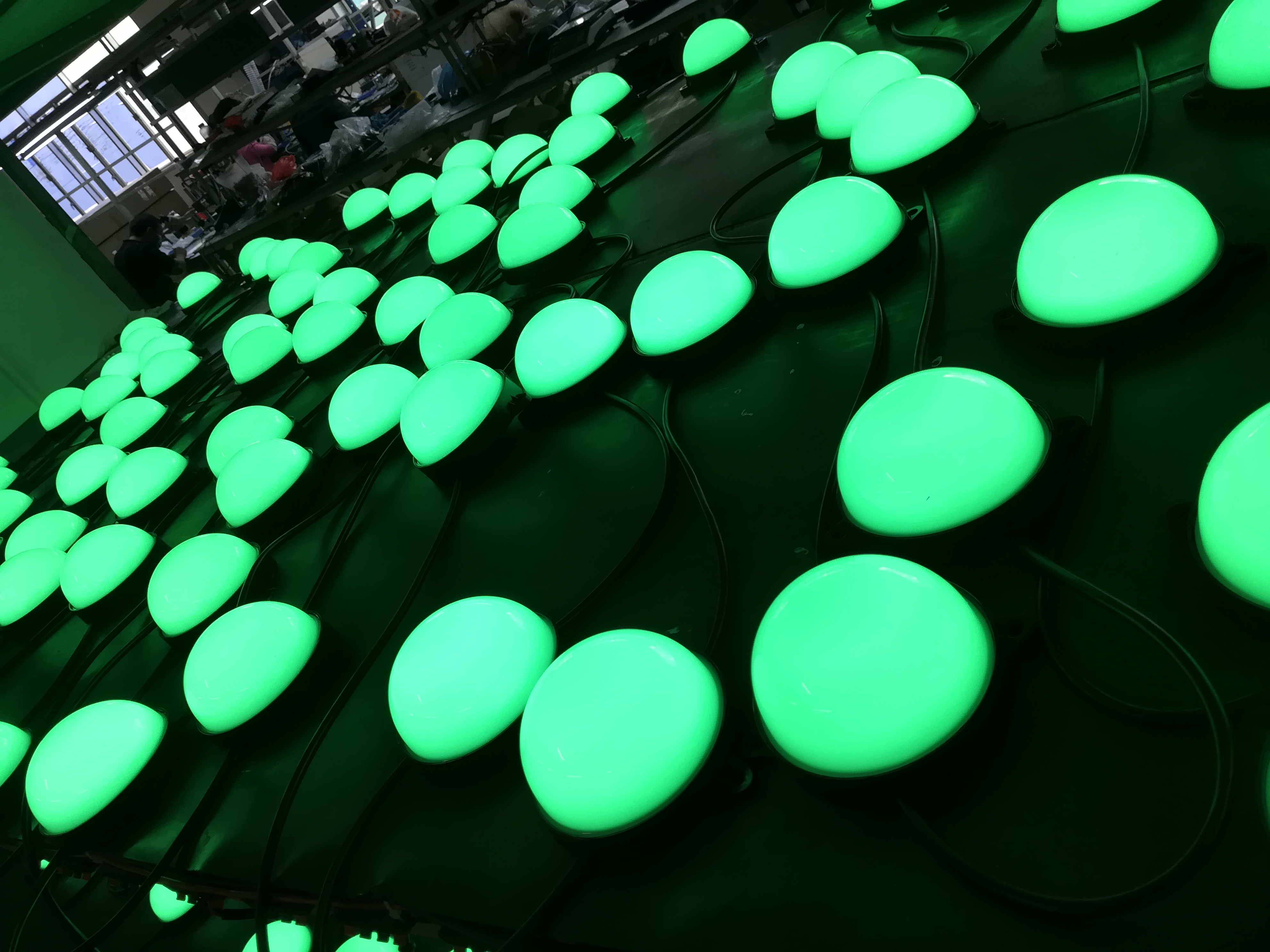 DMX Led Rgb Pixel Lighting DV12-24V High Power Rgb Led Dot Light Matrix Led Pixel Nightclub Light