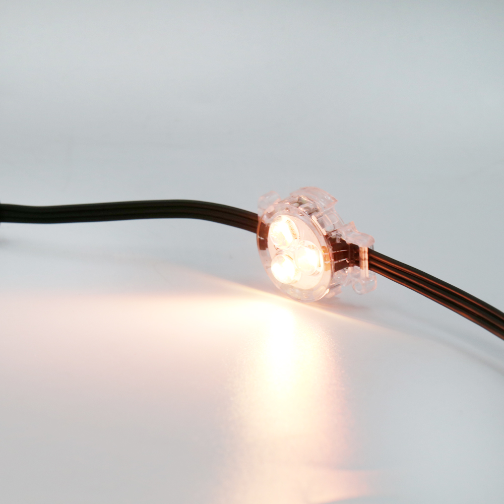Led Pixel Light America and Canada Waterproof Outdoor IP68 Led Rgb 30mm Led Point Lights Pixel Led Rgb