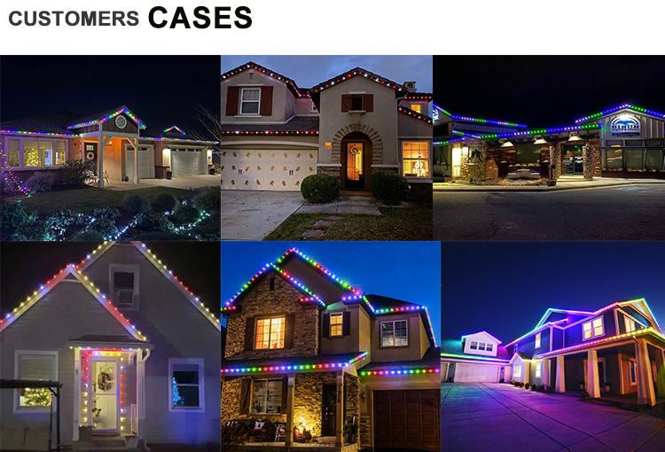 Led Pixel Light America and Canada Waterproof Outdoor IP68 Led Rgb 30mm Led Point Lights Pixel Led Rgb