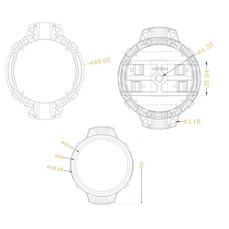 Outdoor 50mm Pixel Point Light Addressable DC24V Permanent Holiday LED String For Building Decoration
